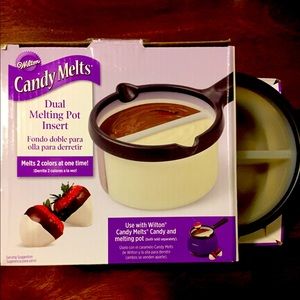 Wilton Dual Candy Melting Pot insert